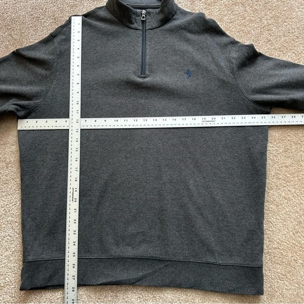 Polo Ralph Lauren Quarter Zip Heather Sweater